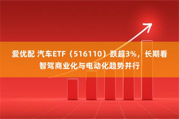 爱优配 汽车ETF（516110）跌超3%，长期看智驾商业化与电动化趋势并行