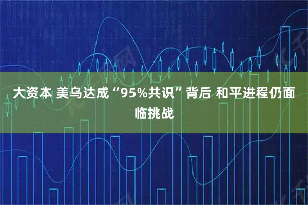 大资本 美乌达成“95%共识”背后 和平进程仍面临挑战